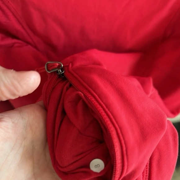 Lululemon Run Jacket M Current Red EXC 6-8 - Picture 8 of 15